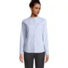 03787 - Camicia bianca colorata 120 donna 60% cotone biologico 40% poliestere riciclato popeline  Tg.s-3xl