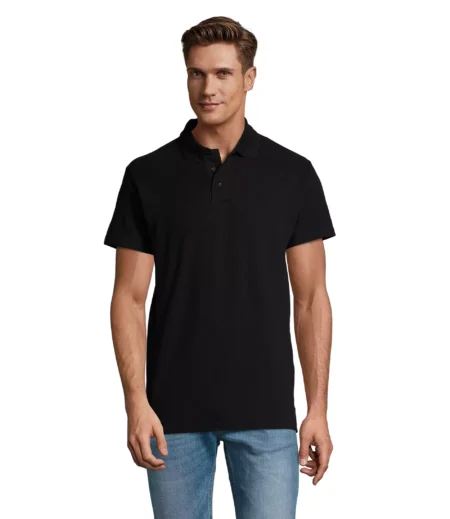 11362 - Polo colorata 210 uomo m/c - cotone piquè pettinato