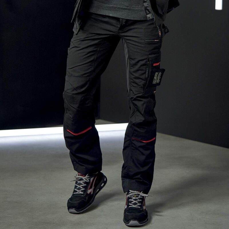 Pantaloni U-Power RACE Black Carbon - immagine 3
