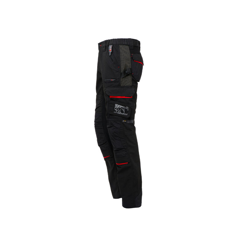 Pantaloni U-Power RACE Black Carbon - immagine 2