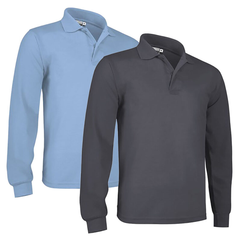 Polo manica lunga 100% cotone PREDATOR