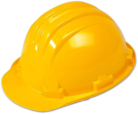 GOELAND casco da cantiere con frontale - giallo