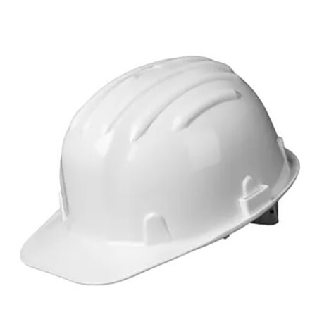 GOELAND casco da cantiere con frontale - bianco