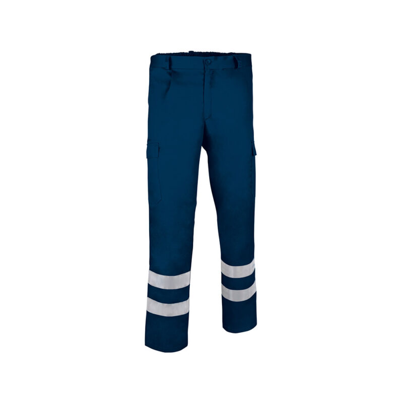 Pantaloni da lavoro Drill con bande rifrangenti - immagine 2