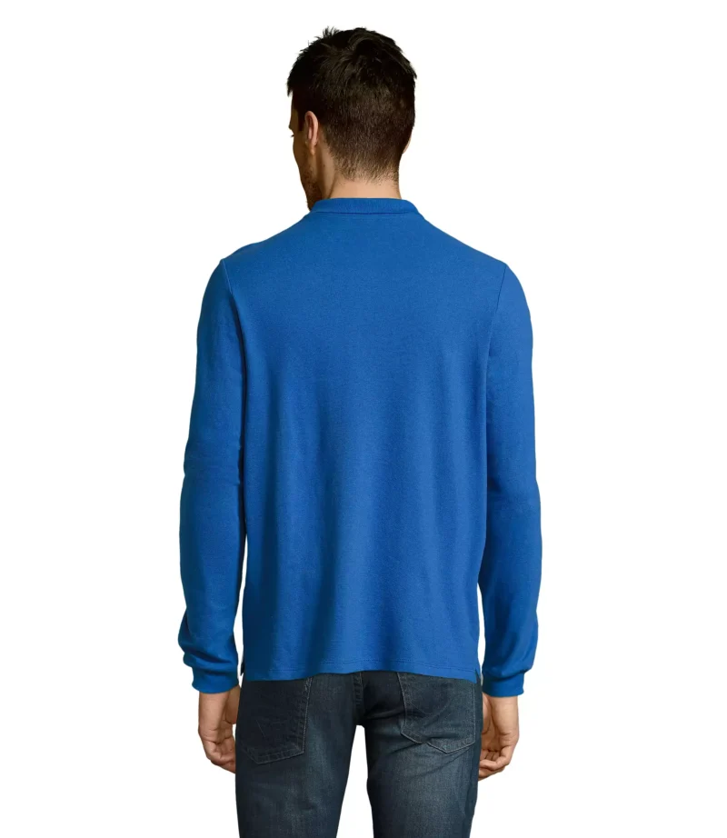 11353 - Polo colorata 210 uomo m/l - cotone piquè pettinato - immagine 3